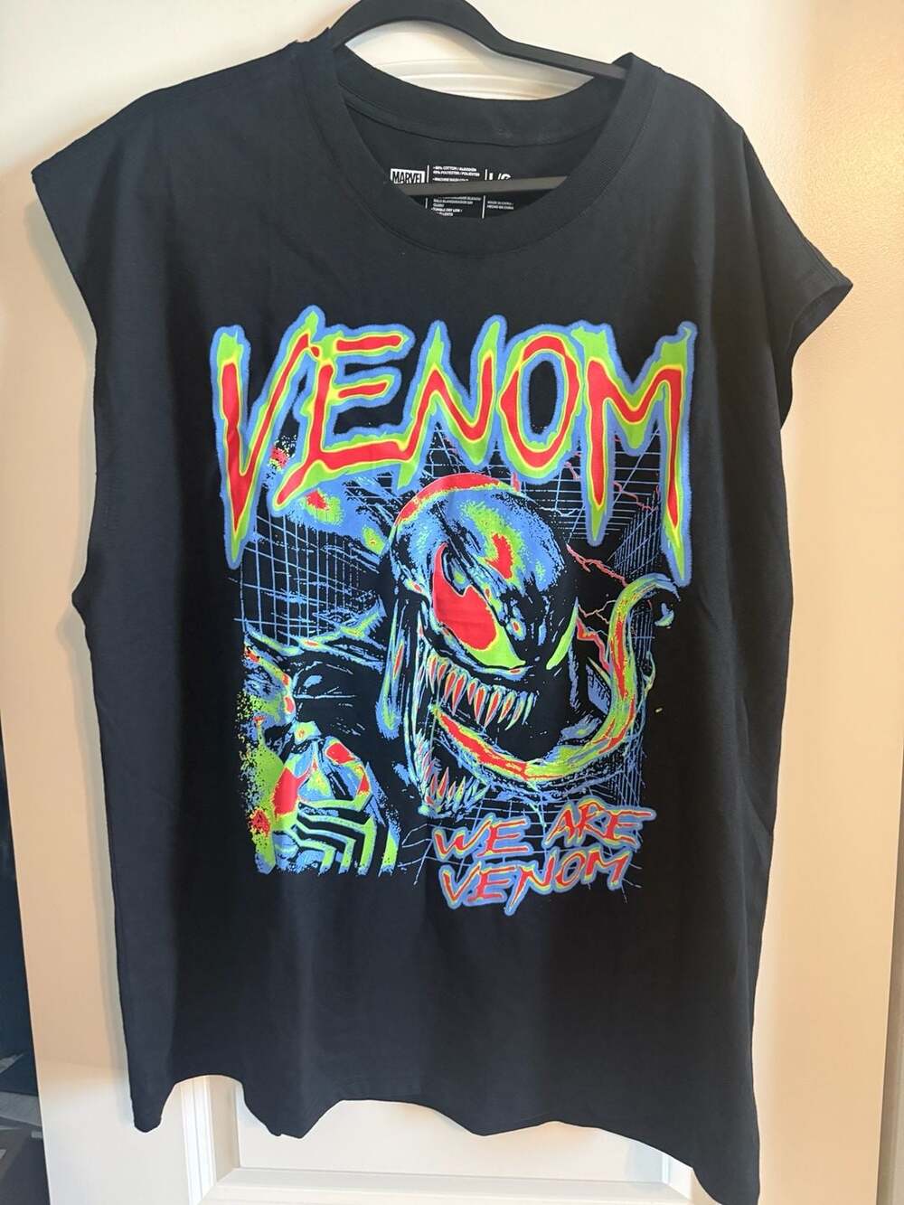 Neff x Marvel Venom Graphic Muscle Tank Top